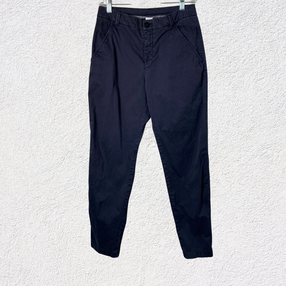 Hugo Boss Men 30 Chino Pants Navy Straight‎ Leg Trousers Classic Fit Casual Work